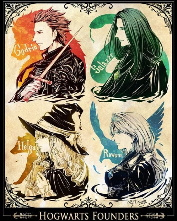 the four founder of hogwarts narnia｜TikTok Search